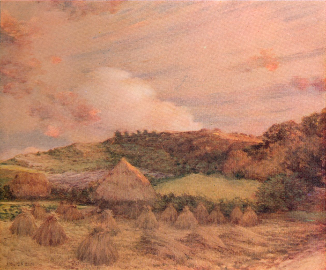 Değirmen taşları, c1885 by Jean Charles Cazin