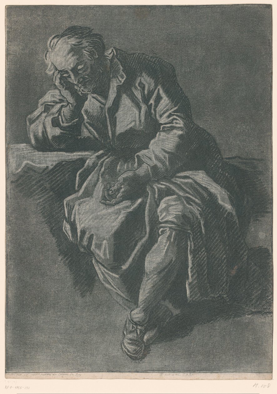 oturan adam by Jean Charles François