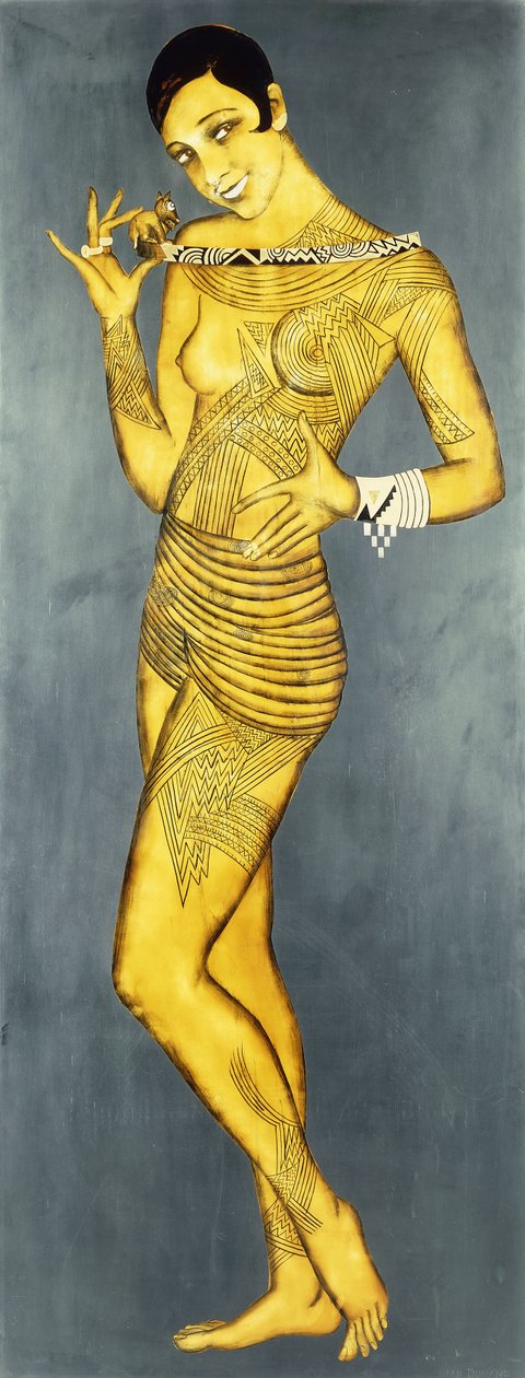 Josephine Baker, c.1927 (cila) by Jean Dunand