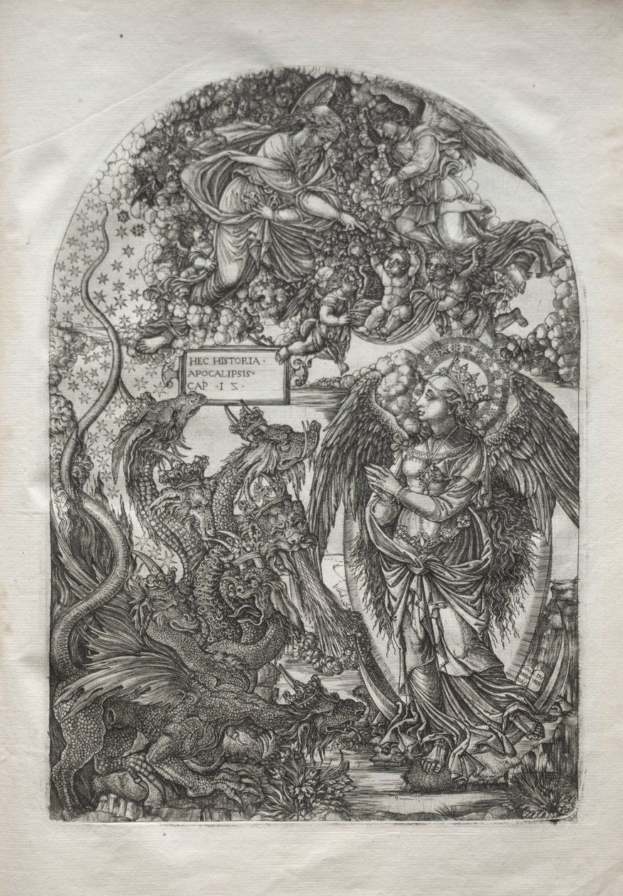 Kıyamet: Aziz Michael ve Ejderha by Jean Duvet