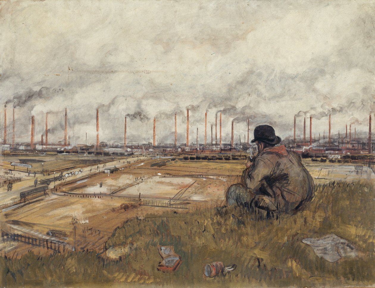 Fabrikalar, 1902. by Jean Emile Laboureur