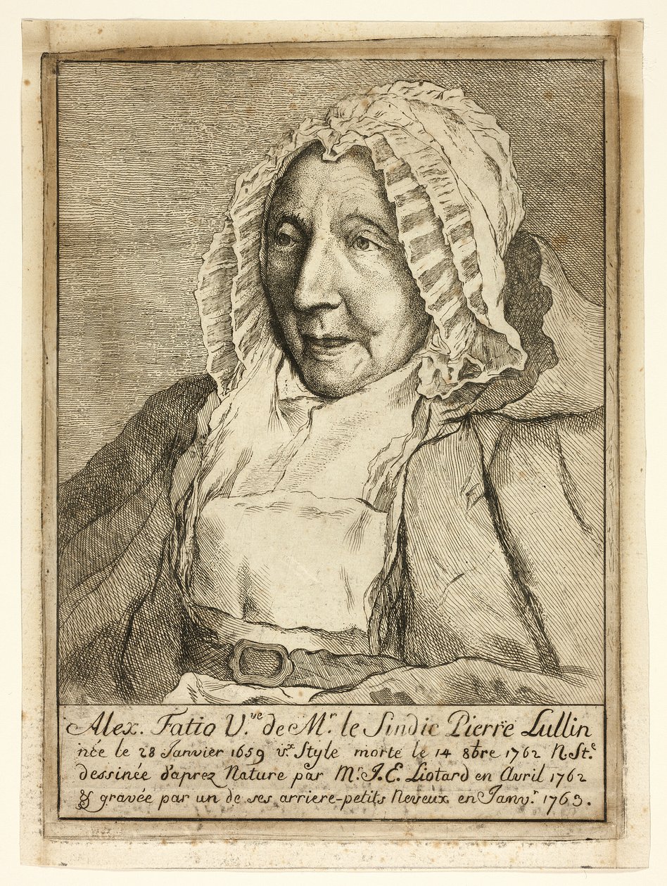 Madam Pierre Lullin-Fatio by Jean Étienne Liotard