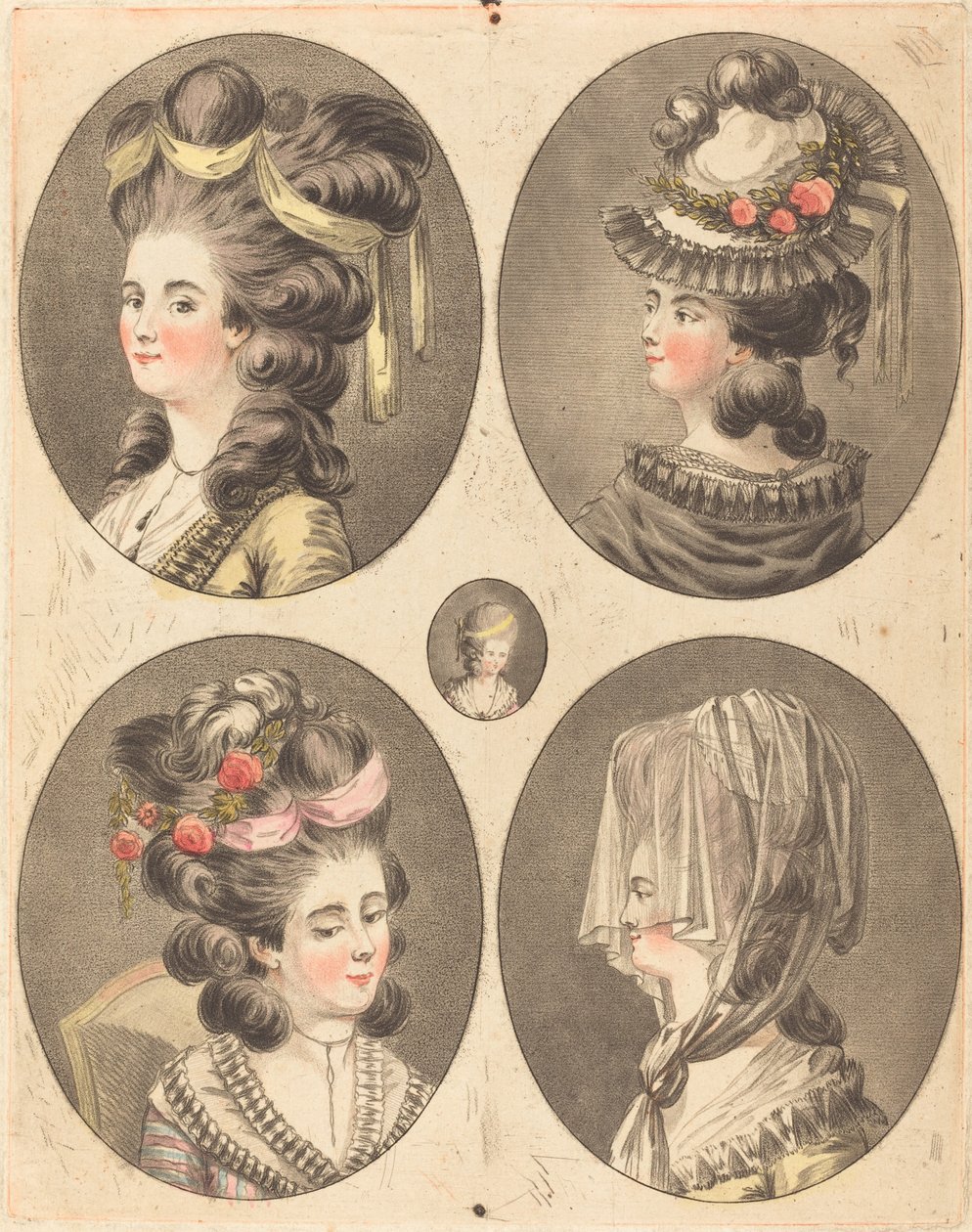 Saç modelleri. by Jean Francois Janinet