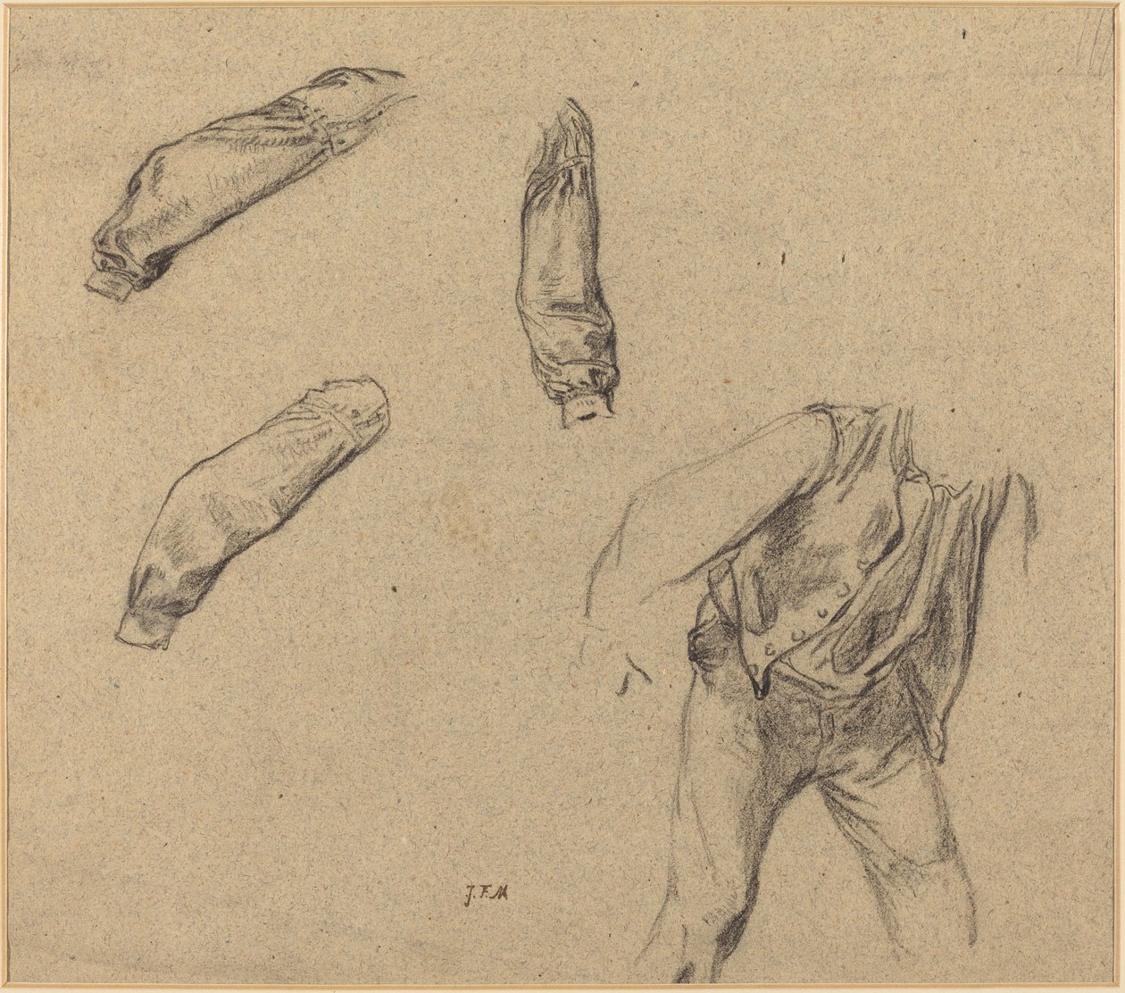 Kostüm Çalışmaları by Jean Francois Millet