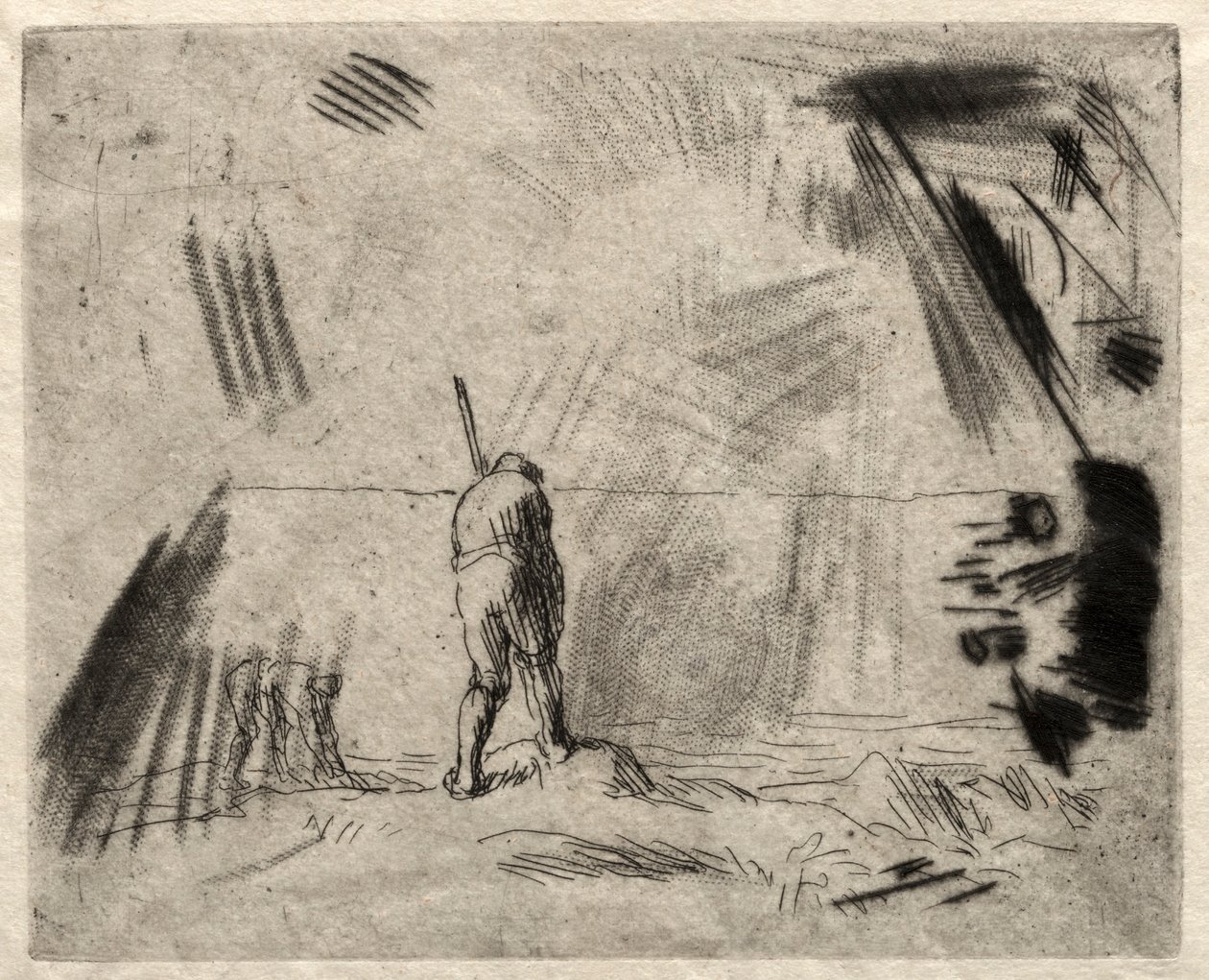 Kelp Toplayıcılar. by Jean Francois Millet