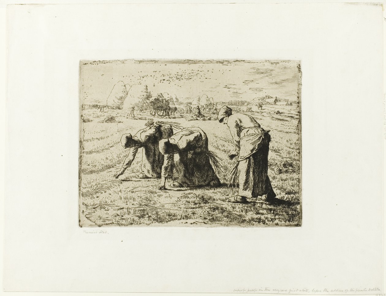 El Arabalı Köylü by Jean Francois Millet