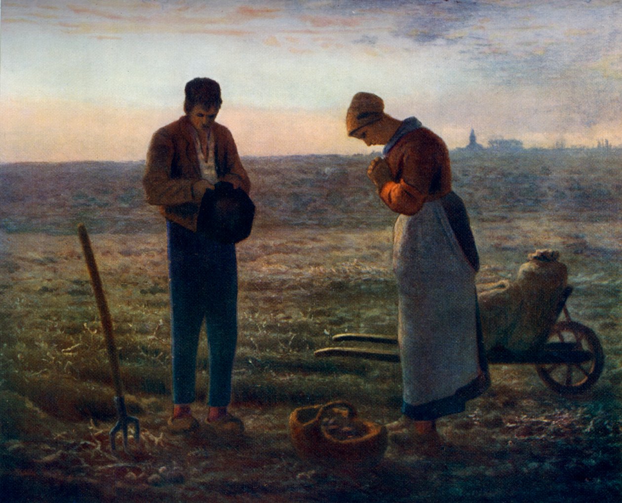 Angelus, 1857-1859, 1912. by Jean Francois Millet