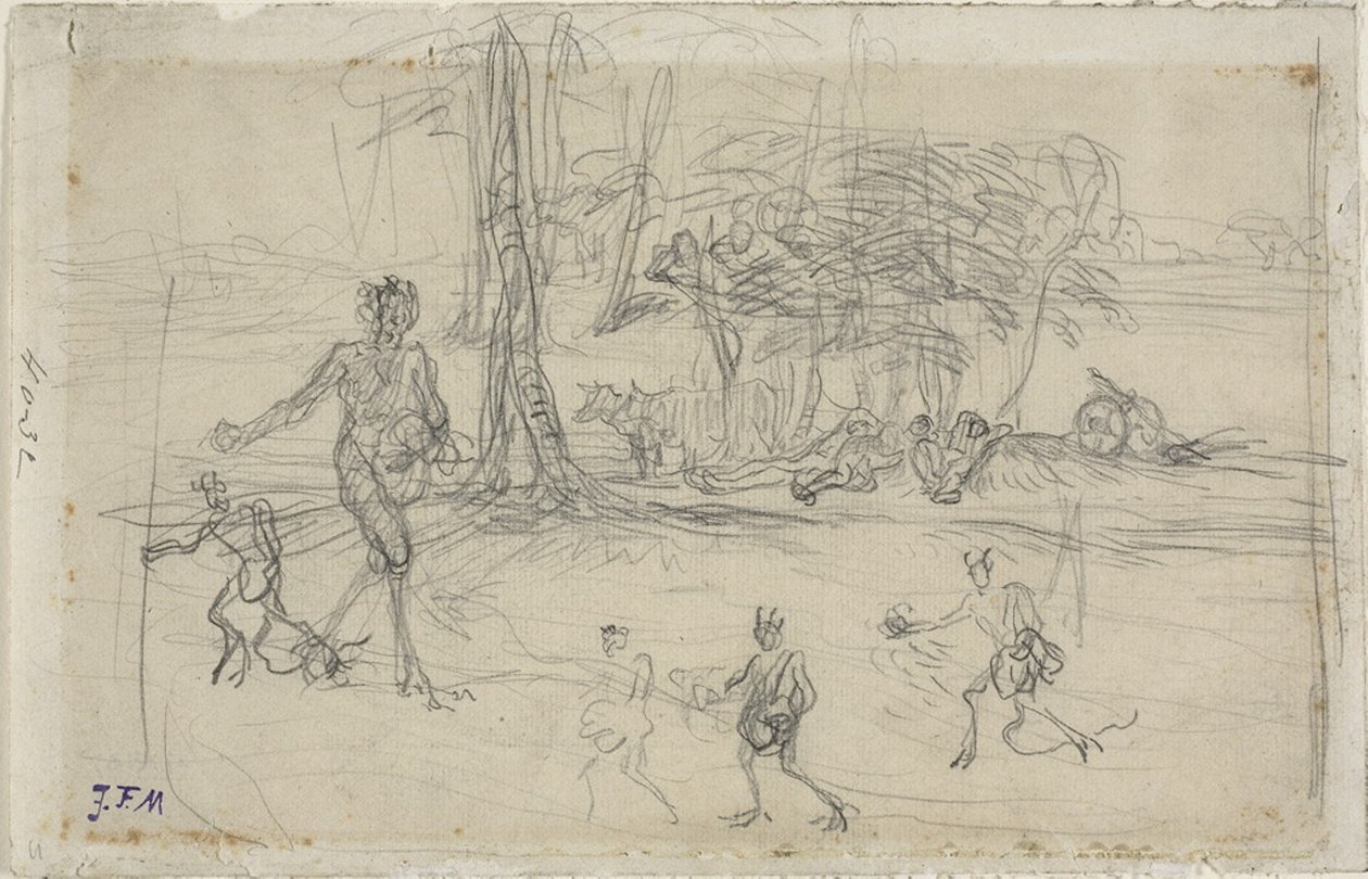 şeytan ekim by Jean Francois Millet
