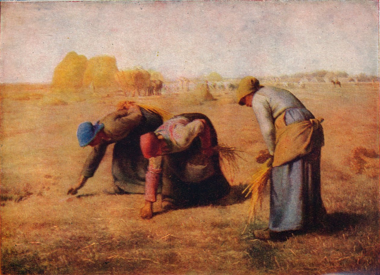 Gleaners, 1857, 1911 by Jean Francois Millet