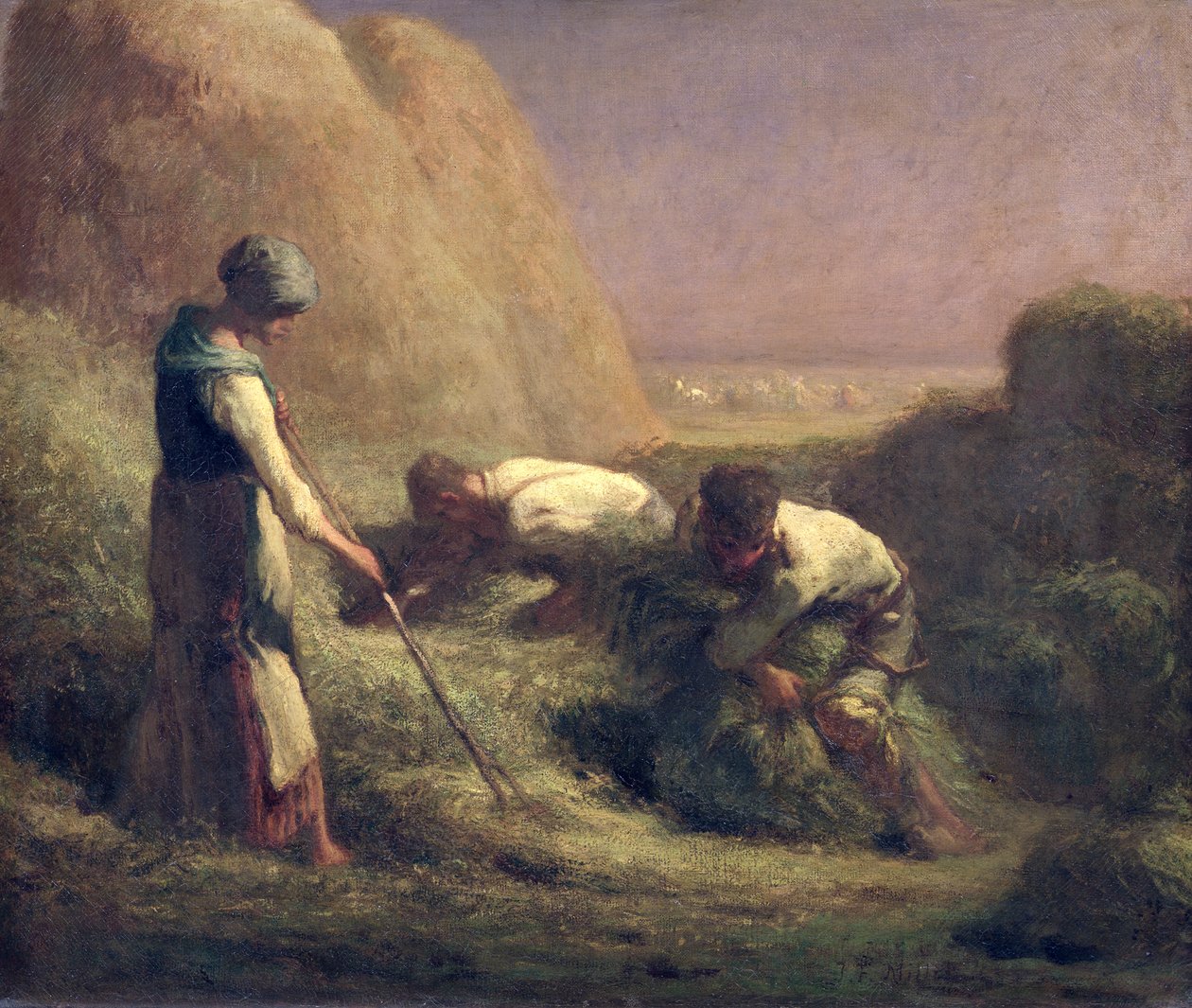 pantolon, 1850-51 by Jean Francois Millet