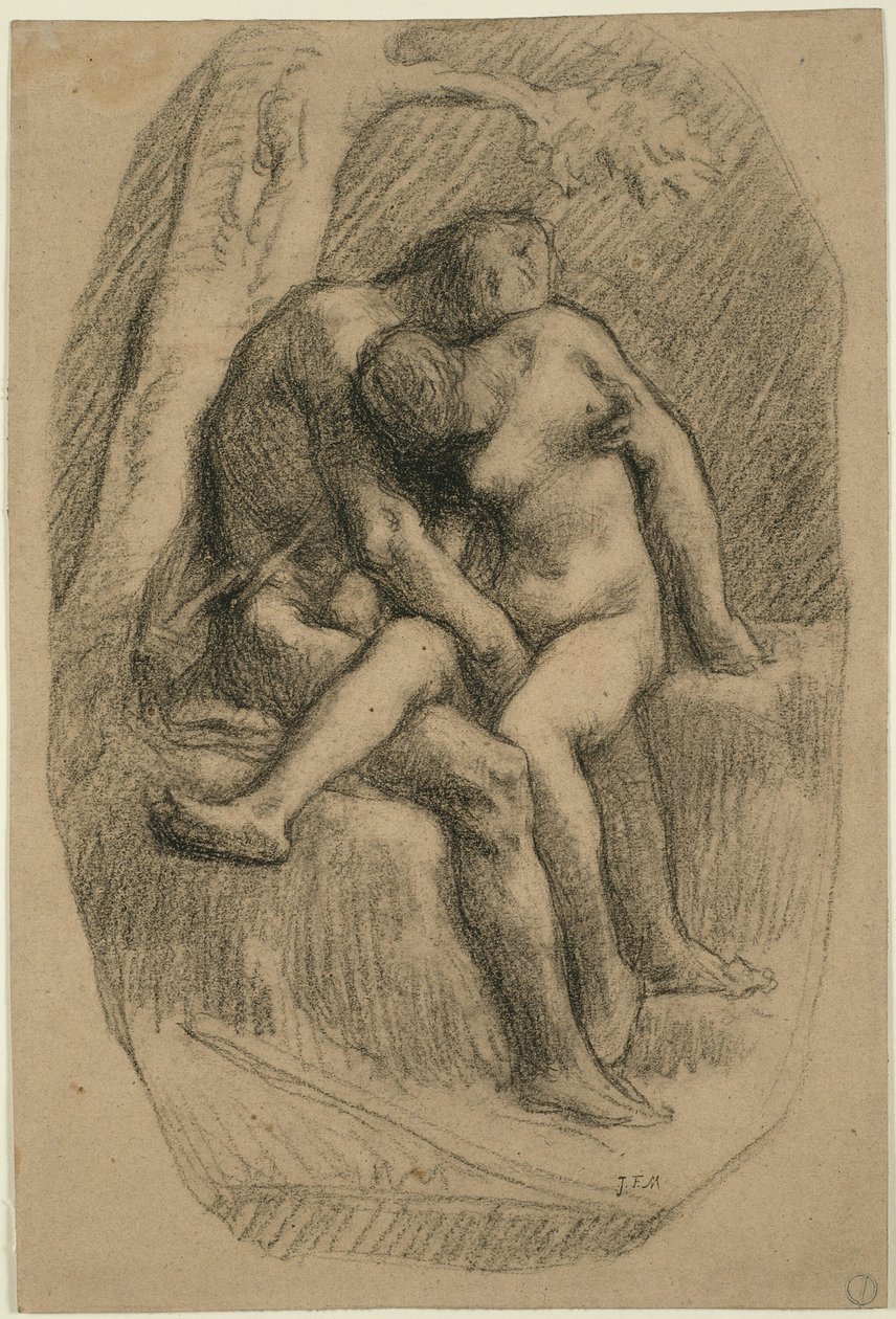 Aşıklar by Jean Francois Millet