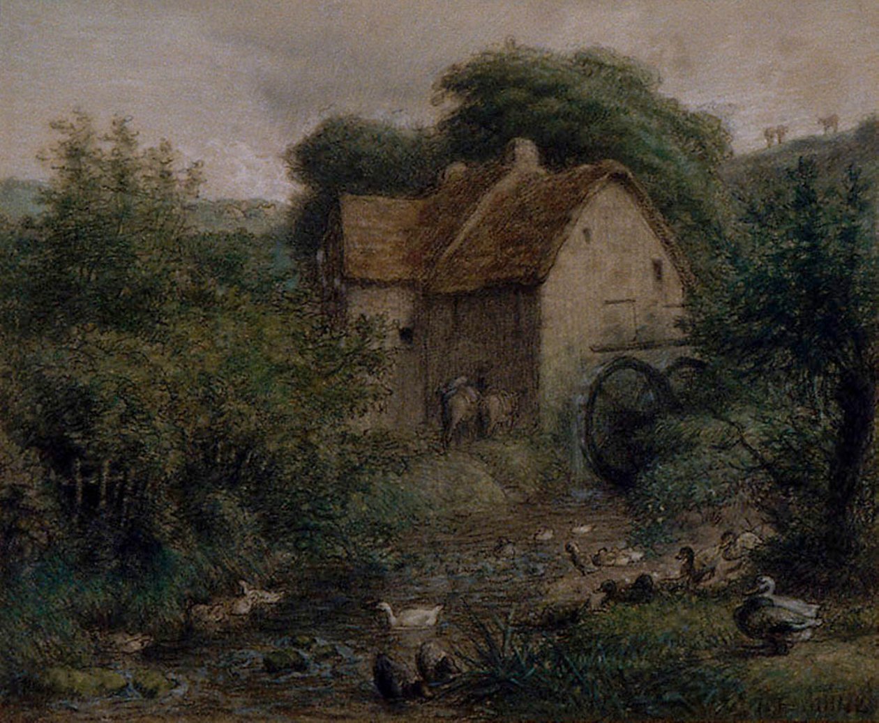 Eski Değirmen by Jean Francois Millet