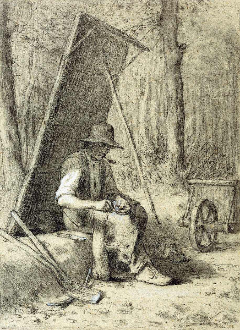 Yol Tamircisi, by Jean Francois Millet