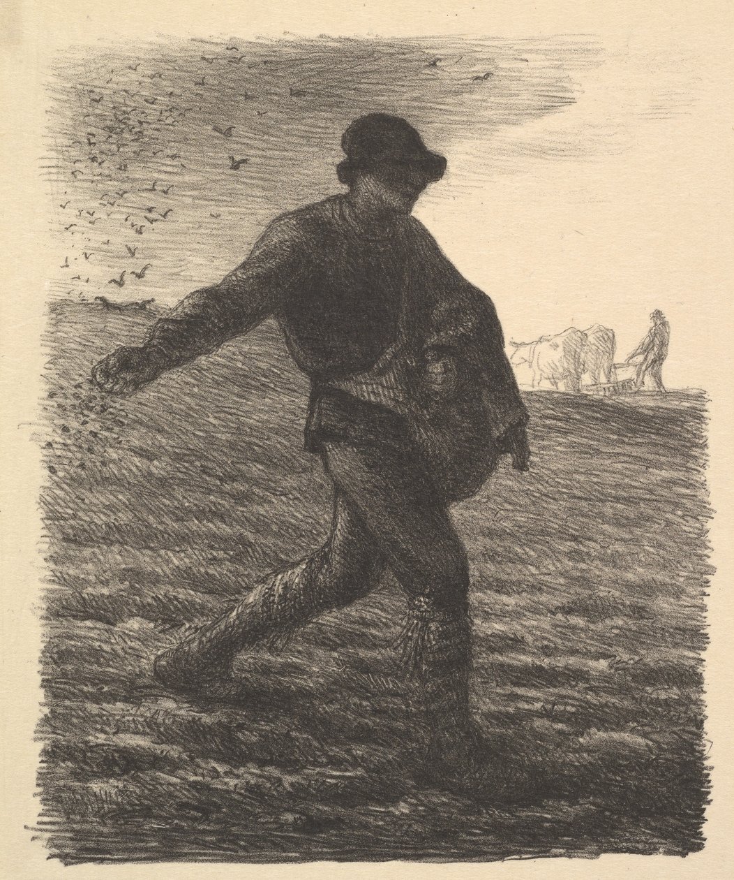 Ekici, 1851. by Jean Francois Millet
