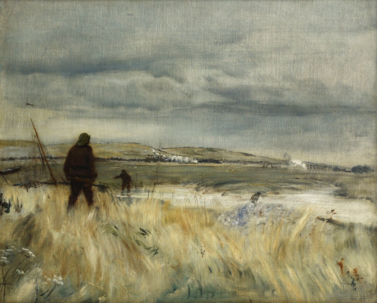 Breton Balıkçıları; Breton Balıkçılar, by Jean Francois Raffaelli