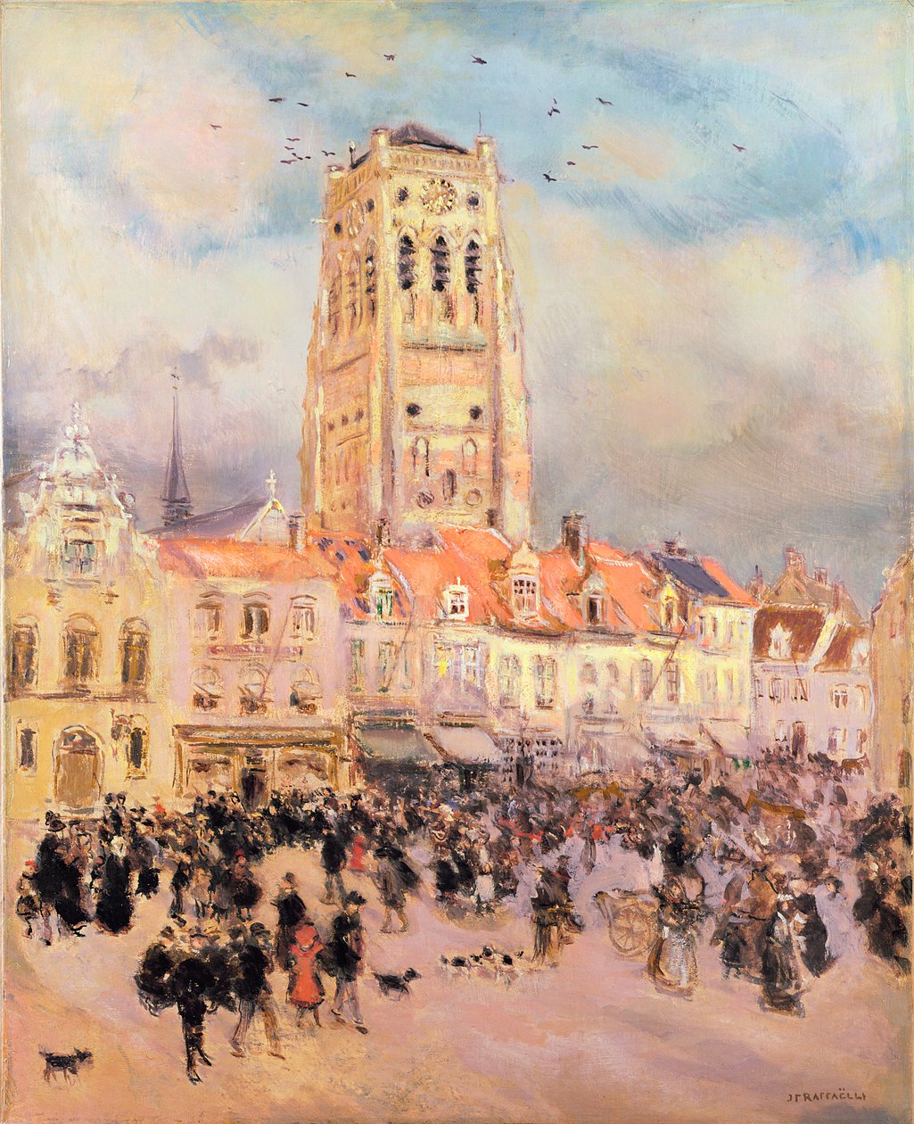 Kuzey Kasabası by Jean Francois Raffaelli
