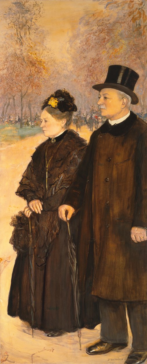 hayatın sonbaharı by Jean Francois Raffaelli