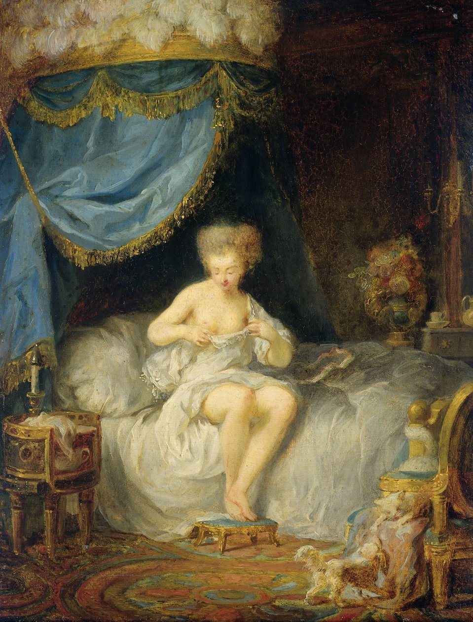 akşam tuvaleti by Jean Frederic Schall