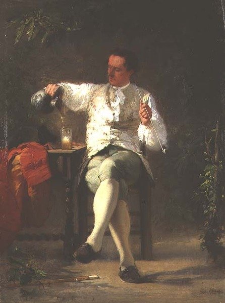Sakin bir içecek by Jean Hegesippe Vetter