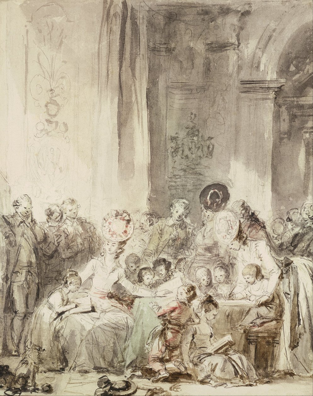 Rekabet by Jean Honore Fragonard