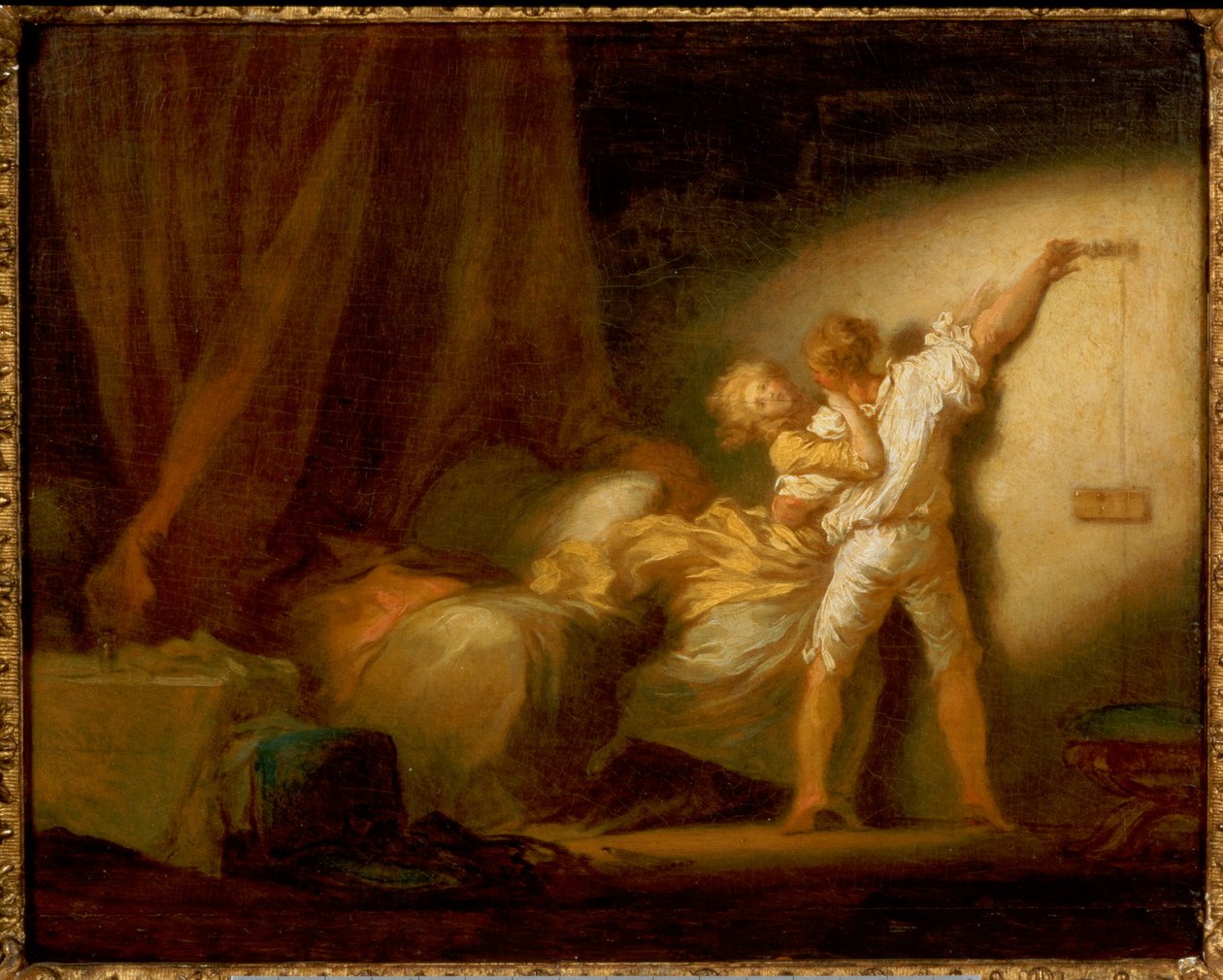 "The Bolt" un model versiyonu by Jean Honore Fragonard