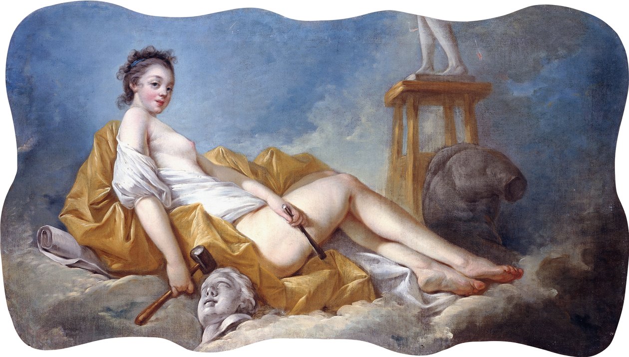 Heykelin Kişileştirilmesi, by Jean Honore Fragonard