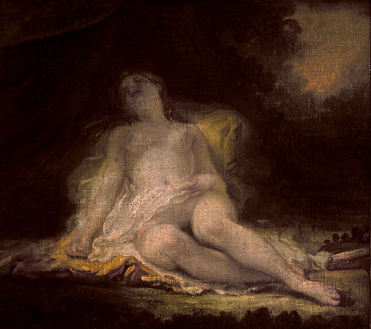 Uyuyan Bakıcı by Jean Honore Fragonard
