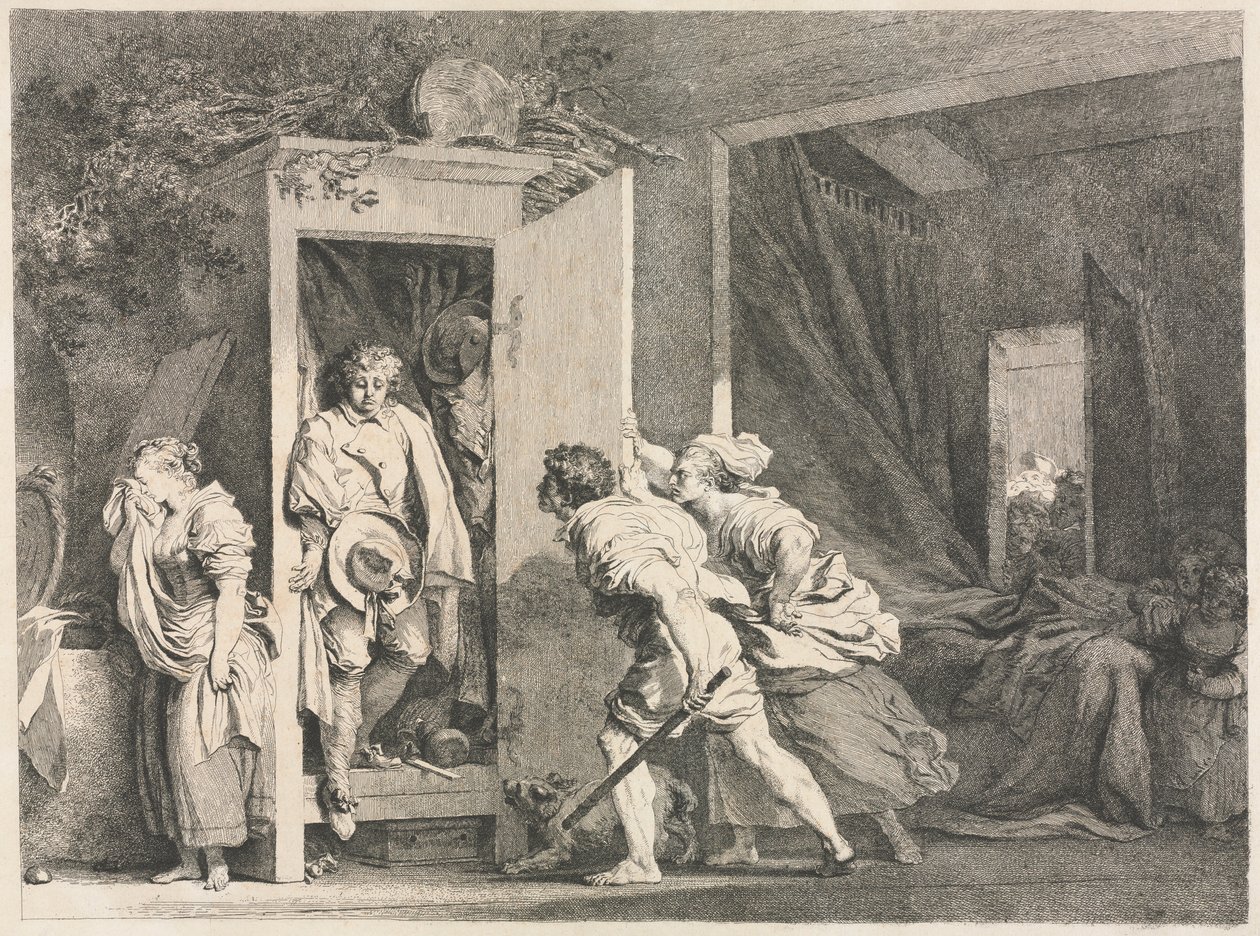 Dolap, 1778. by Jean Honore Fragonard