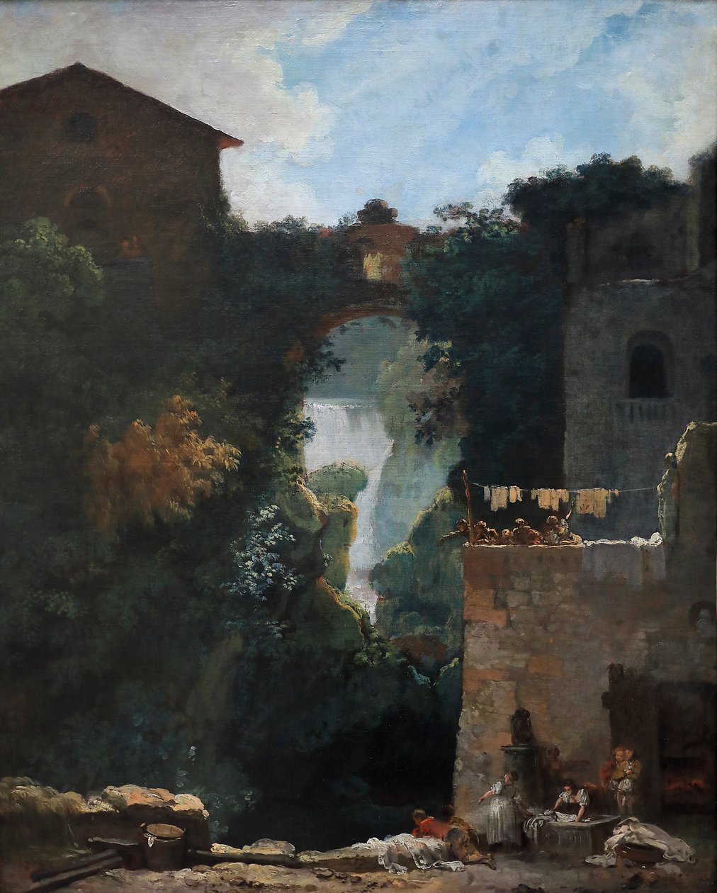 Tivoli Şelaleleri by Jean Honore Fragonard