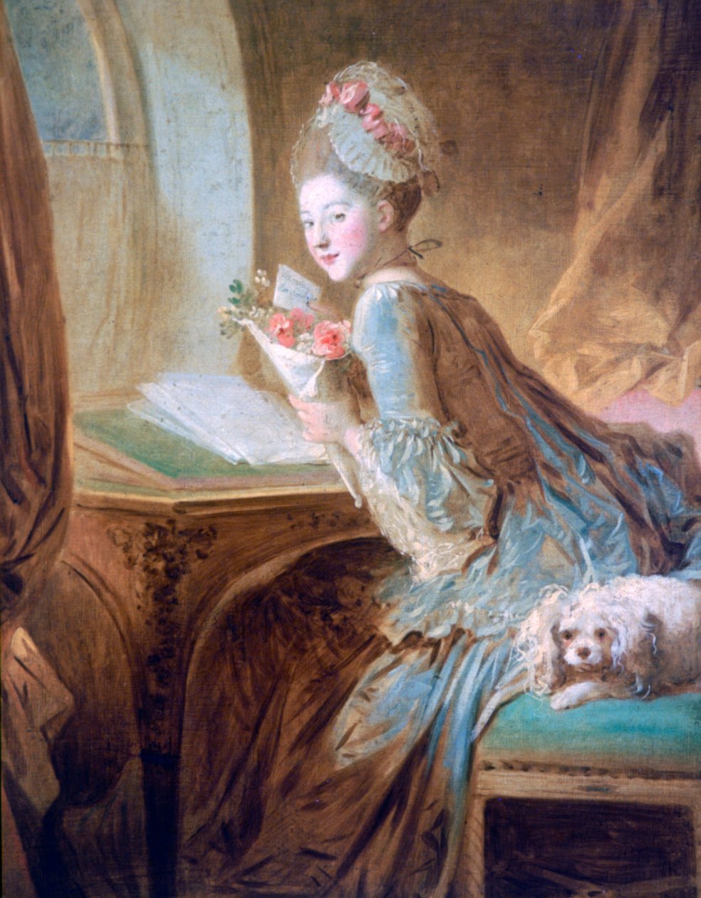 Aşk Mektubu, c1770 by Jean Honore Fragonard