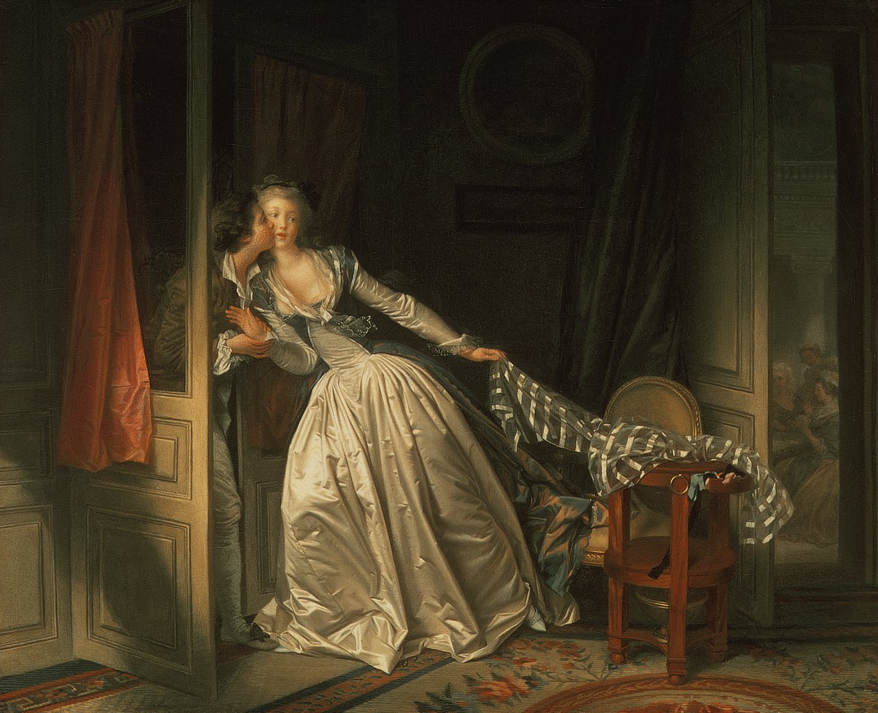 Çalınan Öpücük, c.1788 by Jean Honore Fragonard