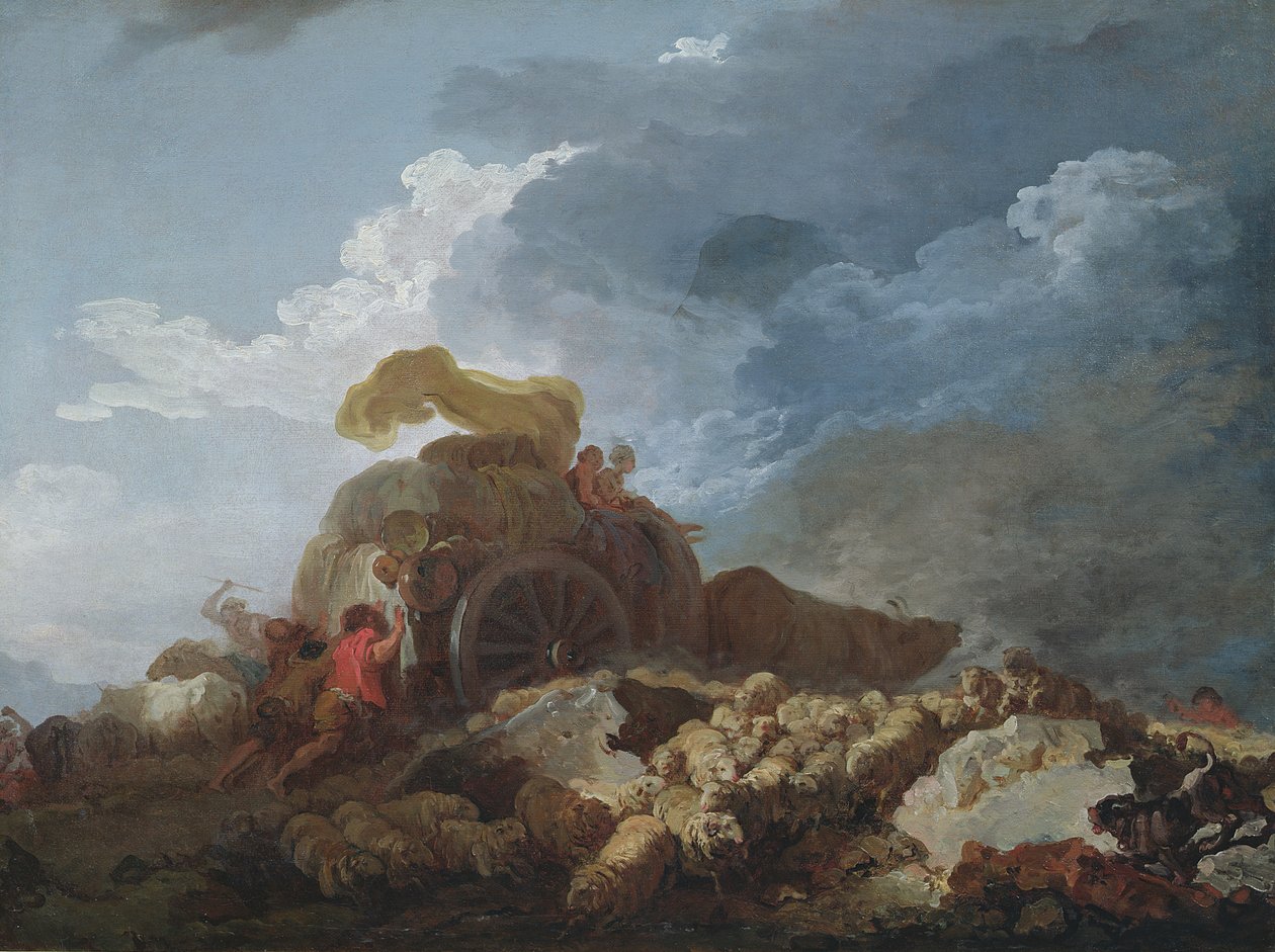 Fırtına, c.1759 by Jean Honore Fragonard