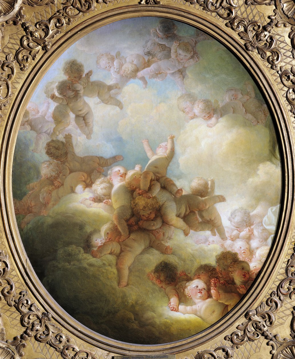 Aşk Tanrısı Sürüsü, c.1767 by Jean Honore Fragonard
