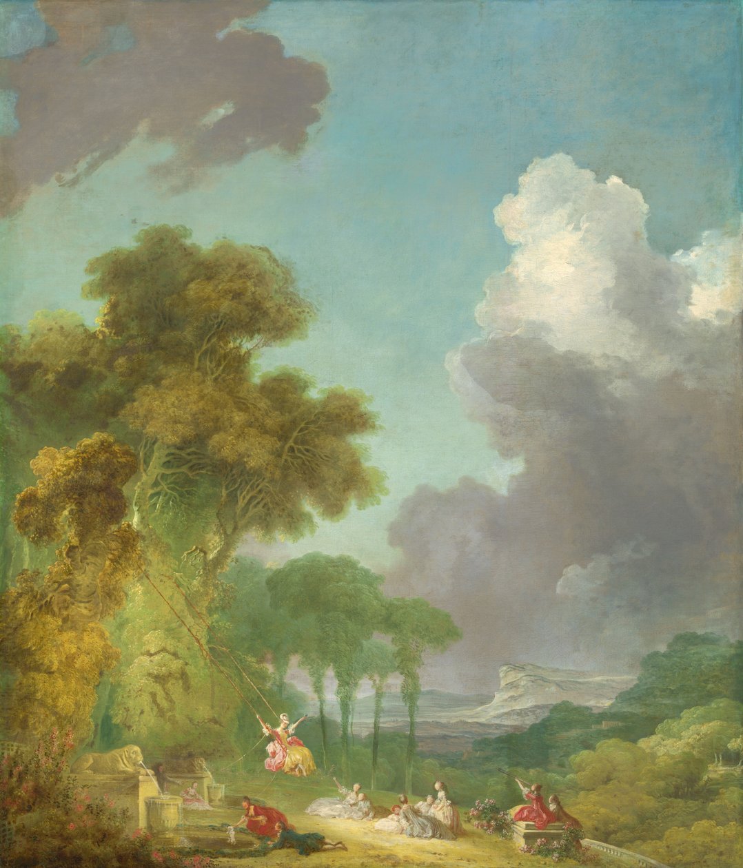 Salıncak by Jean Honore Fragonard