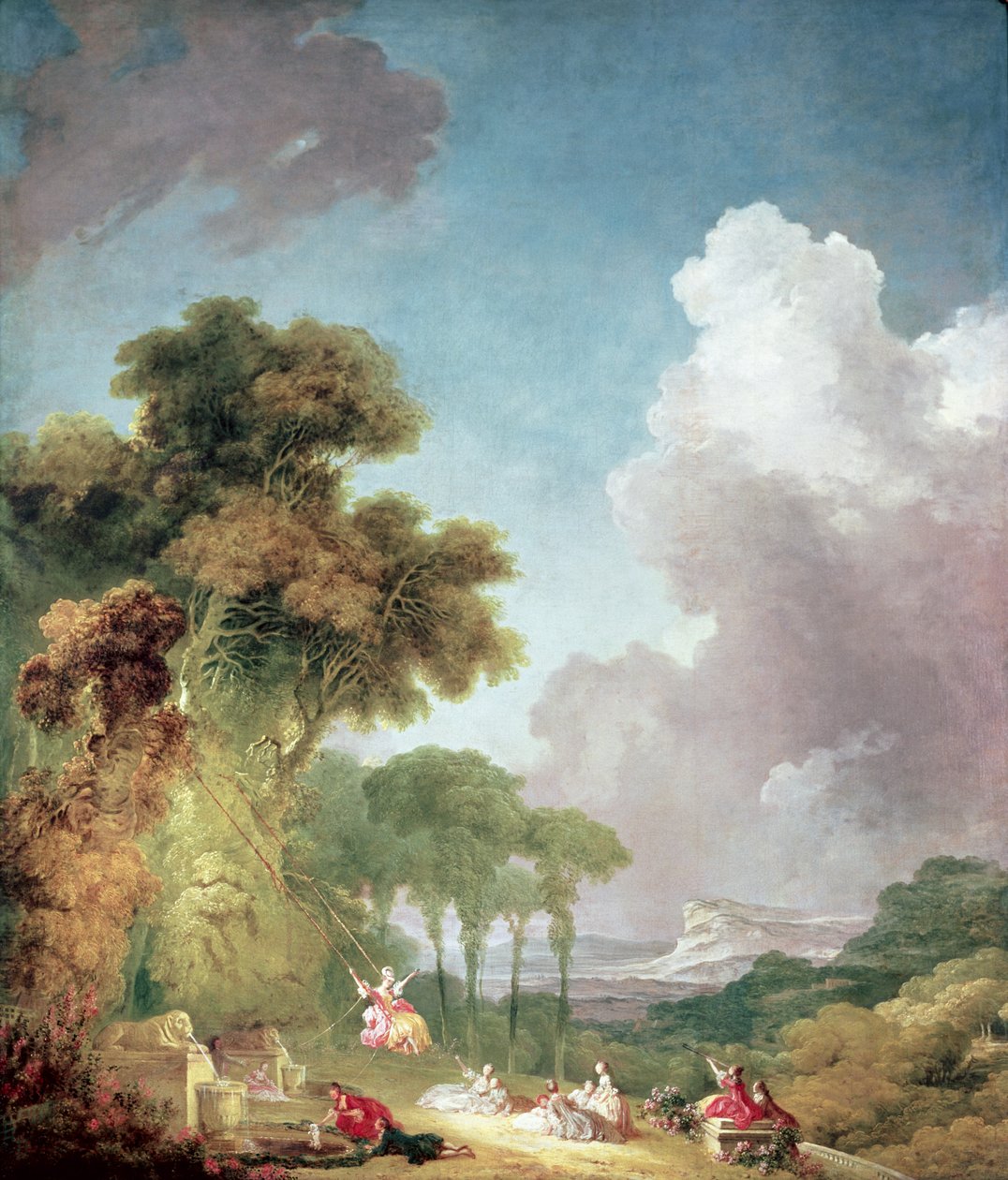 Salıncak, c.1775-1780 by Jean Honore Fragonard