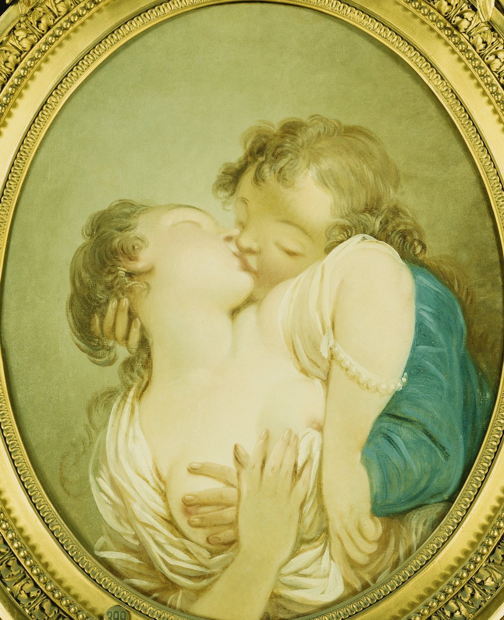 genç aşıklar, by Jean Honore Fragonard