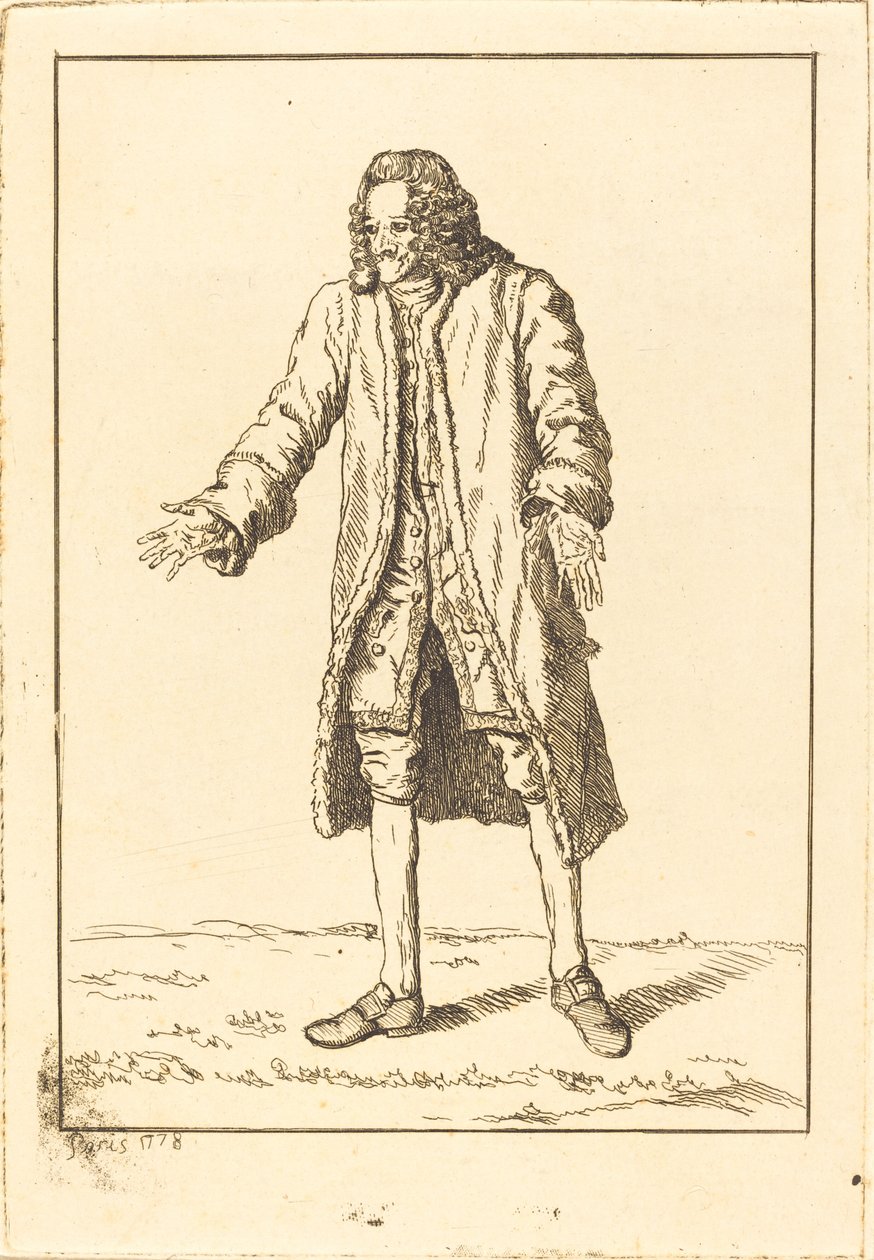Voltaire by Jean Huber