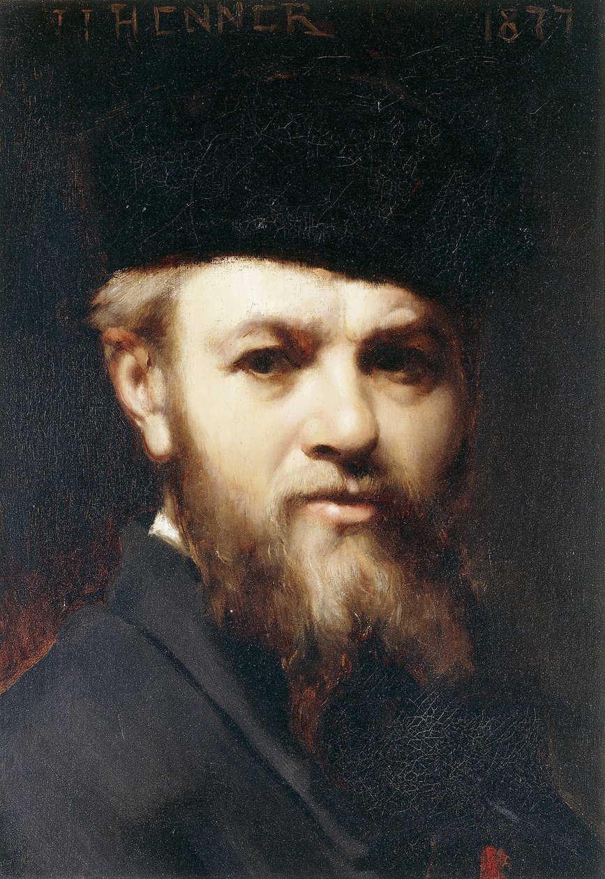 Bir Otoportre, 1877 by Jean Jacques Henner