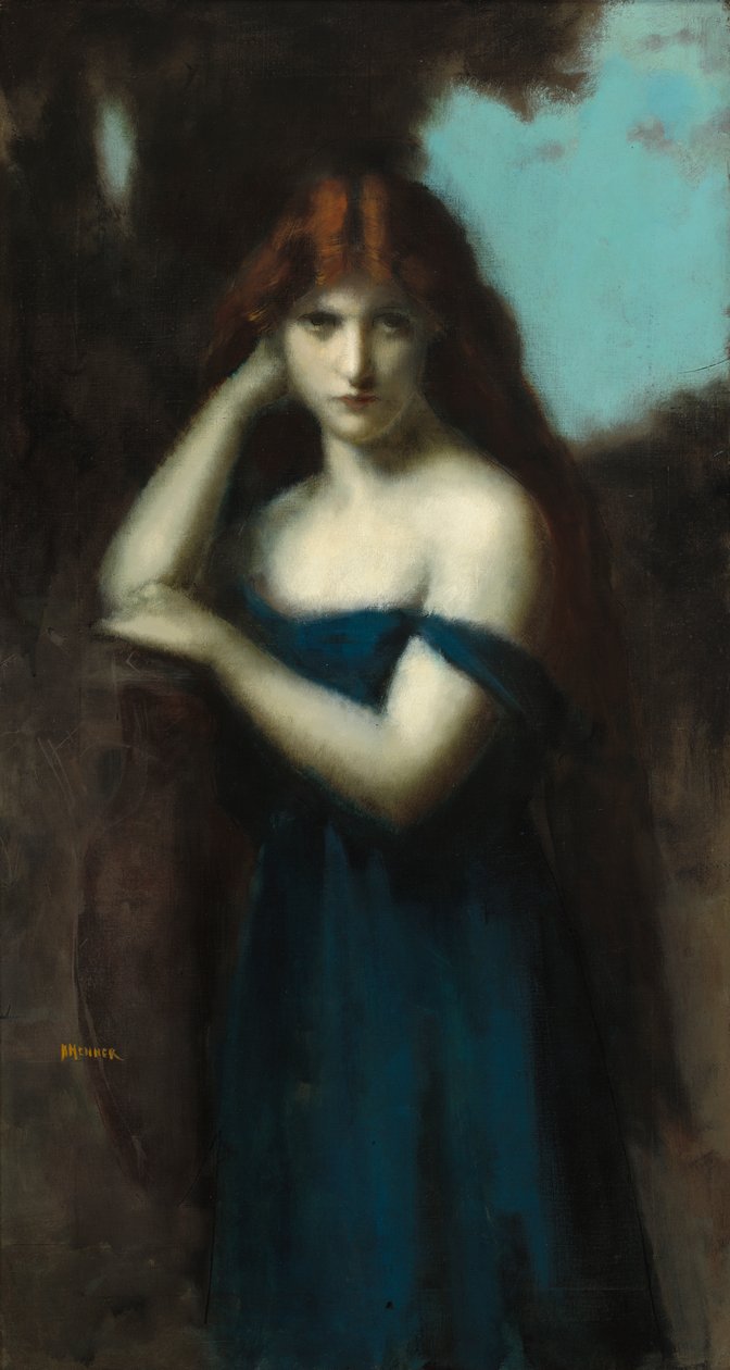 Ayakta Kadın, c.1903 by Jean Jacques Henner