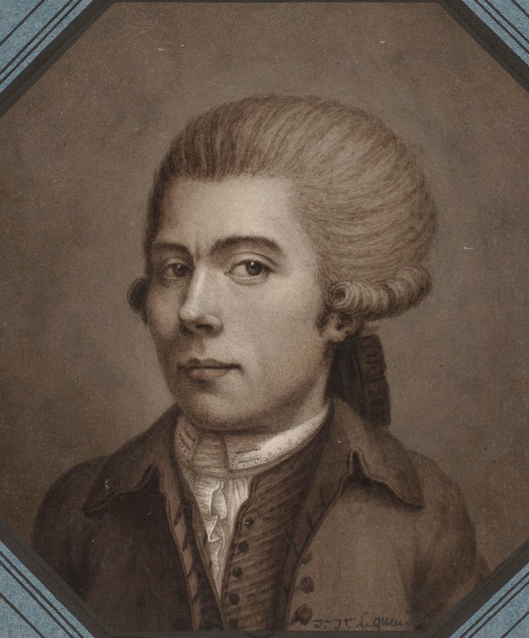 Otoportre, 1786. by Jean Jacques Lequeu