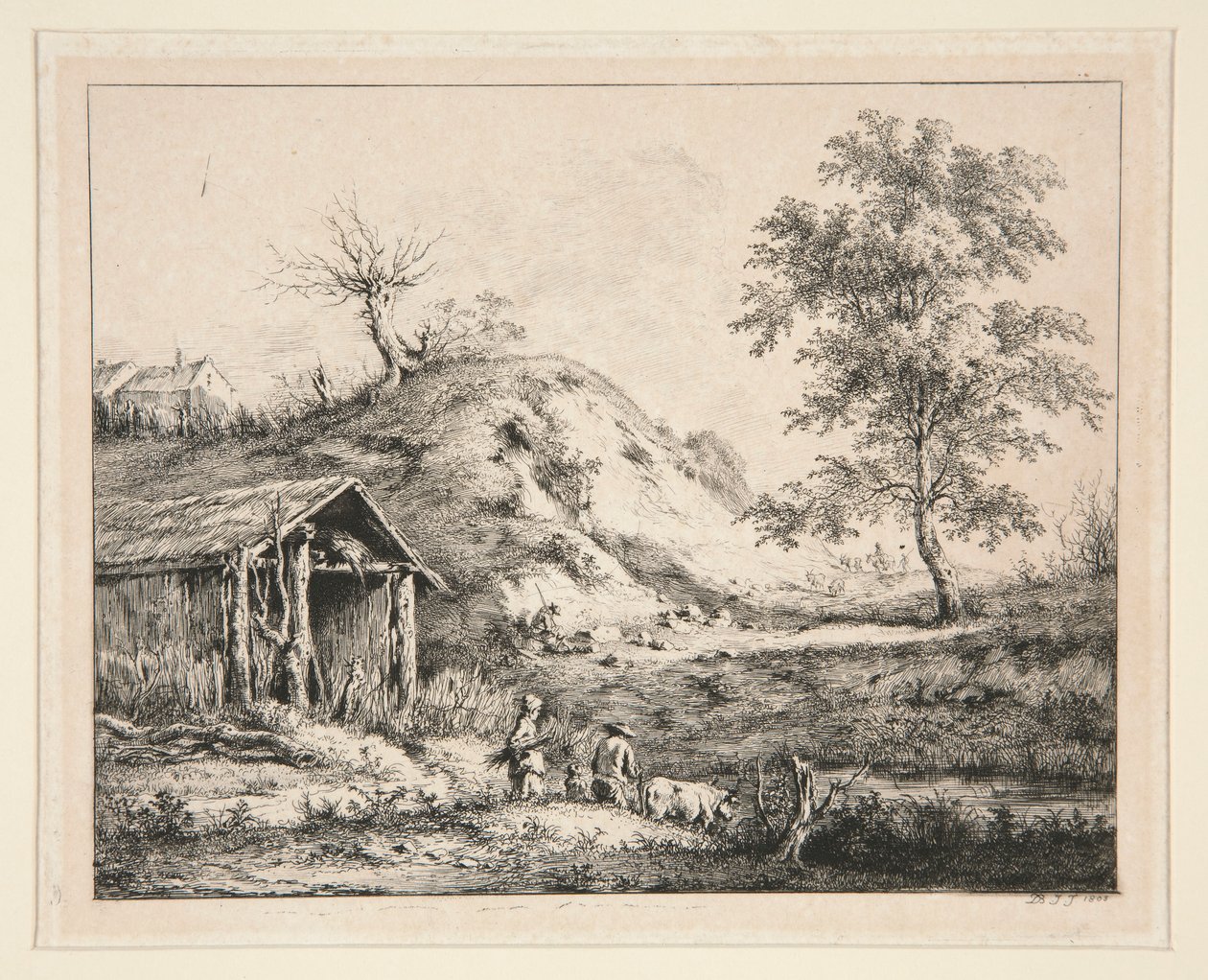 Manzara by Jean Jacques de Boissieu