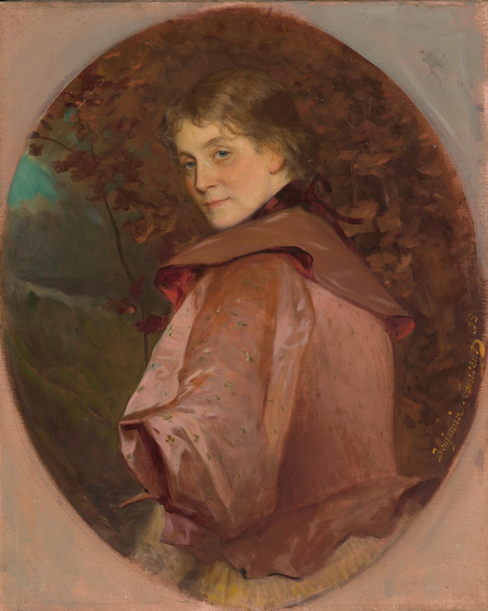 Mary Henderson, 1895. by Jean Joseph Benjamin Constant