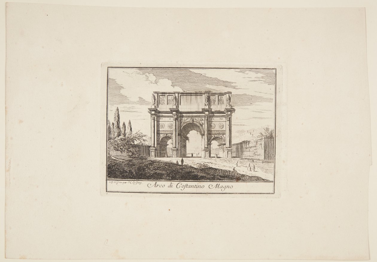 Büyük Konstantin Kemeri by Jean Laurent Legeay