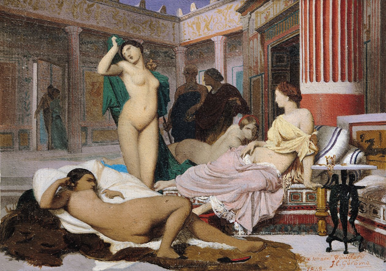 Yunan iç by Jean Leon Gerome
