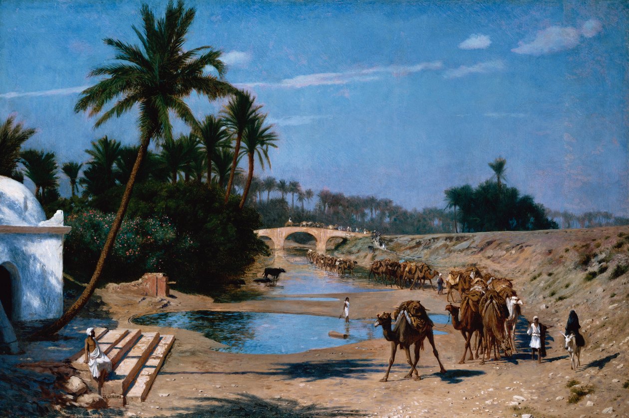 Karavan by Jean Leon Gerome