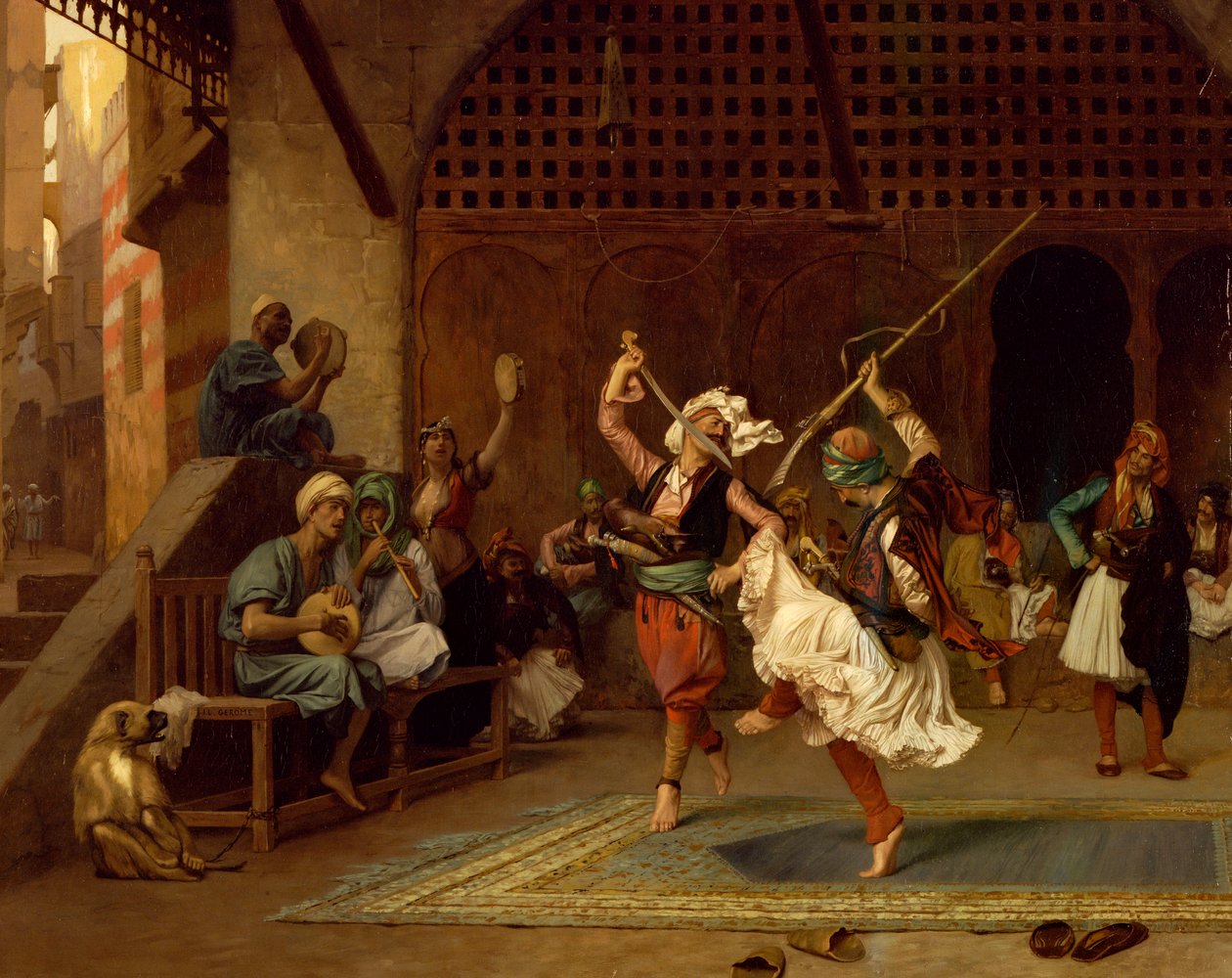 Pirus Dansı, 1885 by Jean Leon Gerome