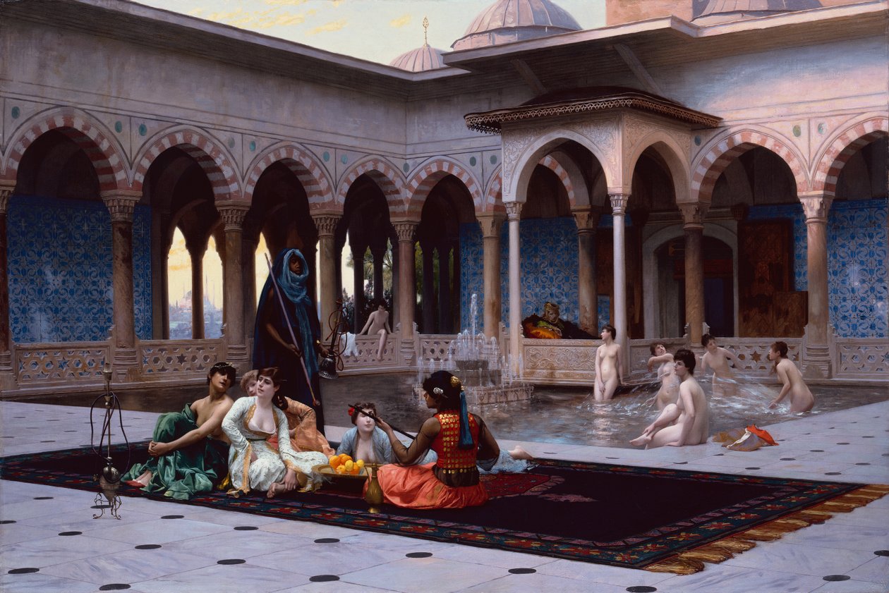 Saray Terası by Jean Leon Gerome