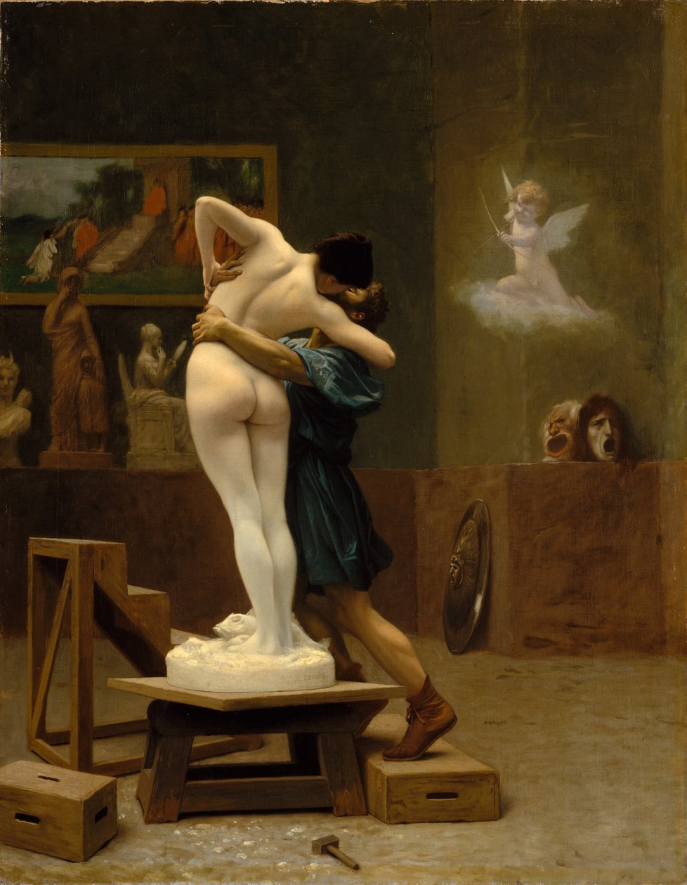 Pigmalion ve Galatea by Jean Leon Gerome