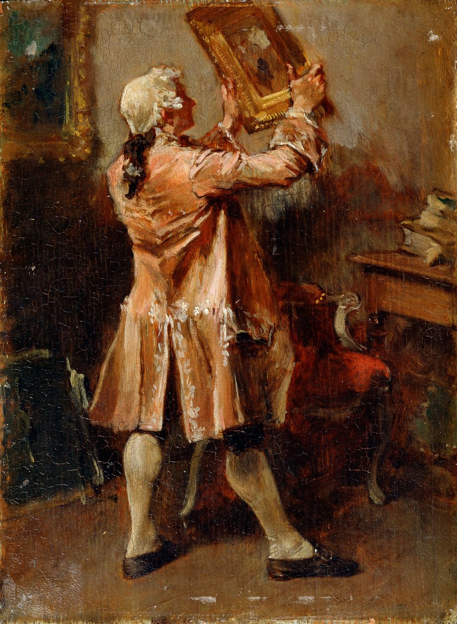 Bir Resim Aşığı, 19. yüzyıl by Jean Louis Ernest Meissonier