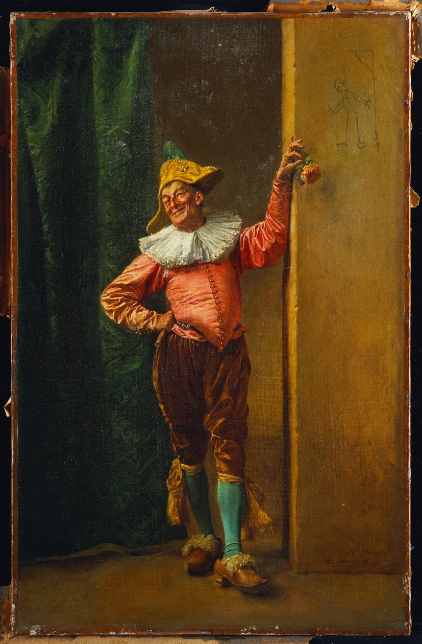 Pembe Polichinelle, 1879 by Jean Louis Ernest Meissonier